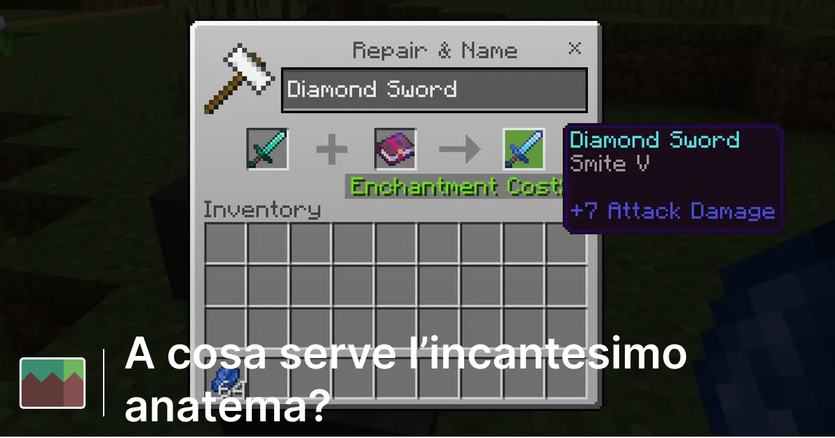 A cosa serve l'incantesimo Anatema in Minecraft? thumbnail